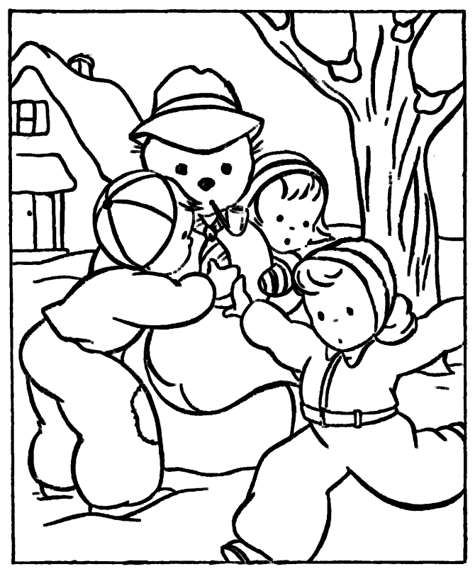 Winter Coloring Pages - Z31